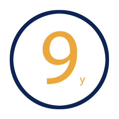 9yrs+